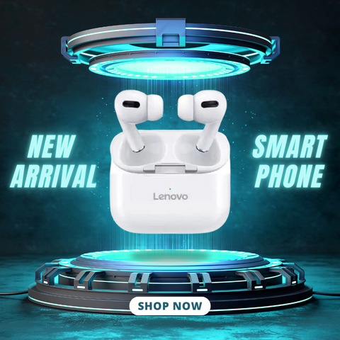Lenovo Bluetooth Tws AirPods Pro Earphones – Cover Free