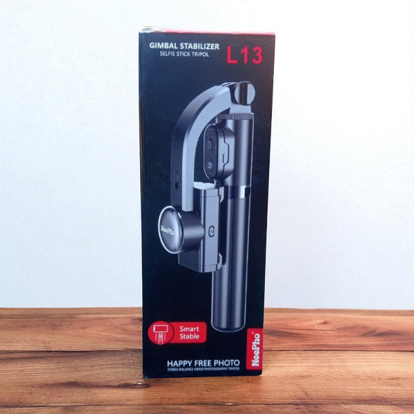 NeePho L13 1‑Axis Gimbal Stabilizer & Selfie Stick Tripod