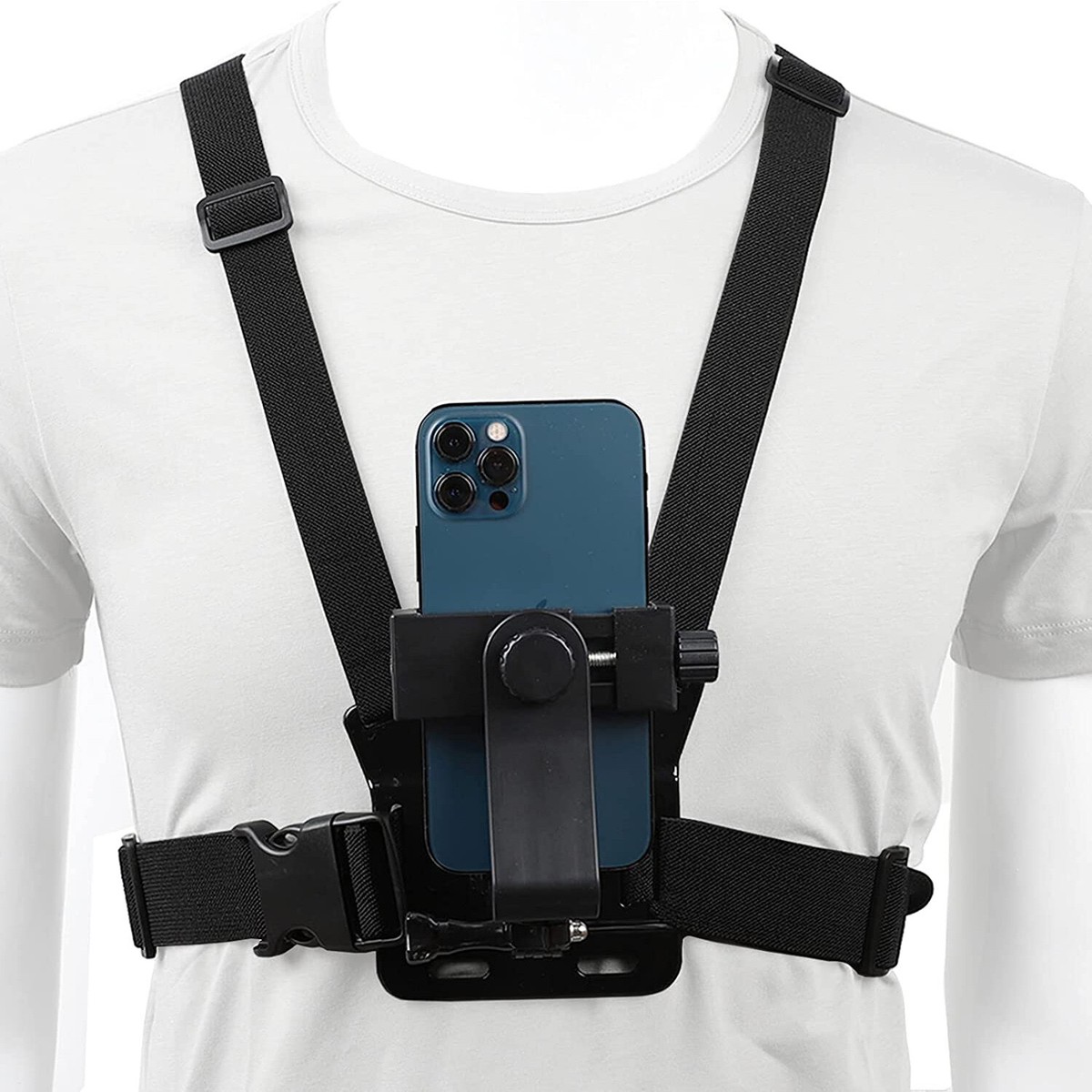 Universal Mobile Phone Chest Mount Strap for Action Video